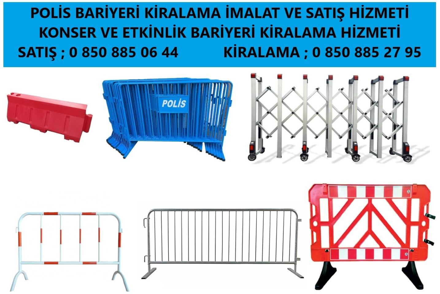 Katlanabilir Bariyerler Konser bariyeri kiralama etkinlik bariyer çeşitleri polis bariyeri satışı